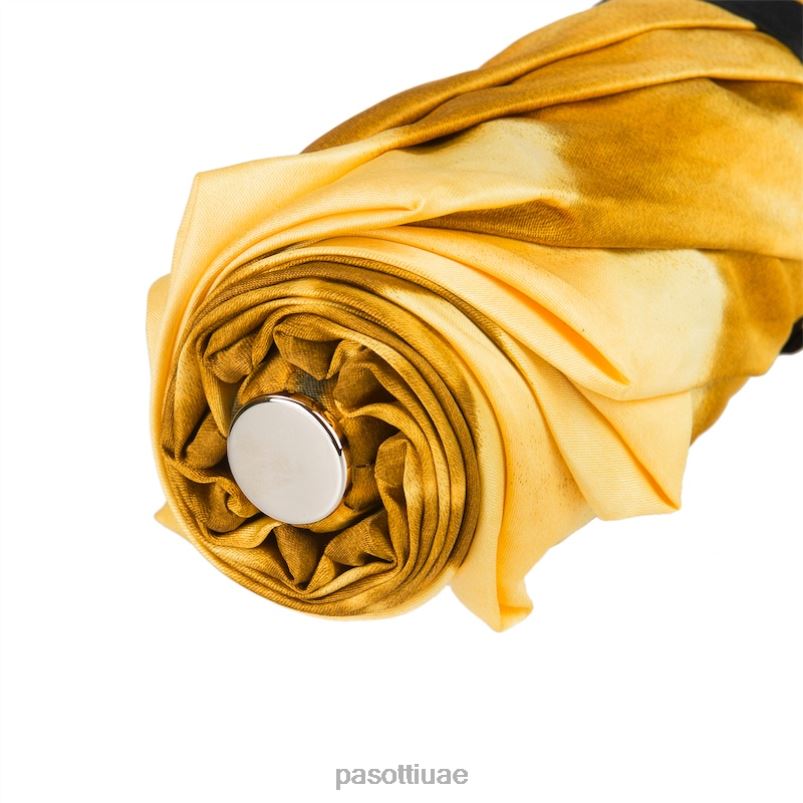 مظلة | 257 21273-6 a29 - مظلة ذهبية جميلة قابلة للطي PASOTTI Z446V606